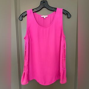 Skies Are Blue Fuchsia Tank Top